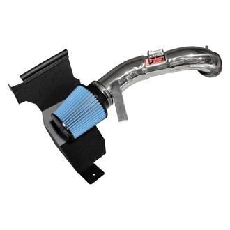 Injen® - SP Series Polished Silver Short Ram Air Intake System with Blue Filter