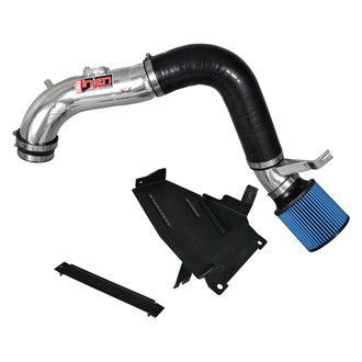 Injen® - SP Series Polished Silver Cold Air Intake System with Blue Filter