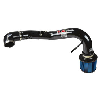 Injen® - SP Series Polished Black Cold Air Intake System with Blue Filter