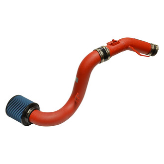 Injen® - SP Series Wrinkle Red Cold Air Intake System with Blue Filter