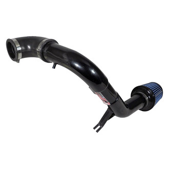 Injen® - SP Series Polished Black Cold Air Intake System with Blue Filter