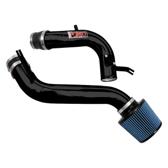 Injen® - SP Series Polished Black Cold Air Intake System with Blue Filter