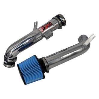 Injen® - SP Series Polished Silver Cold Air Intake System with Blue Filter