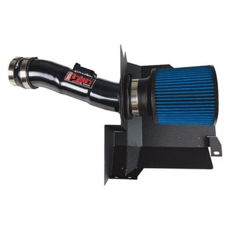 Injen® - SP Series Polished Black Short Ram Air Intake System with Blue Filter