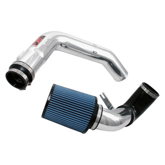 Injen® - SP Series Polished Silver Cold Air Intake System with Blue Filter
