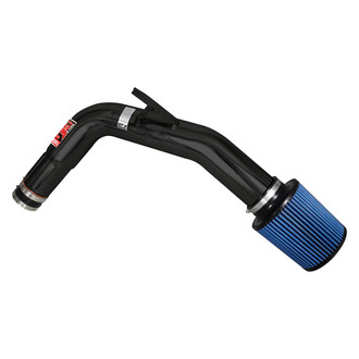 Injen® - SP Series Polished Black Cold Air Intake System with Blue Filter