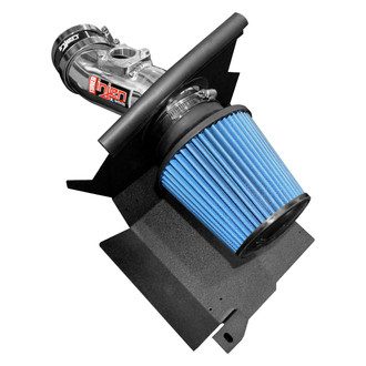 Injen® - SP Series Polished Silver Short Ram Air Intake System with Blue Filter