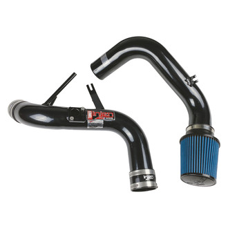 Injen® - SP Series Polished Black Cold Air Intake System with Blue Filter