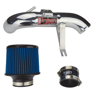 Injen® - SP Series Polished Silver Short Ram Air Intake System with Blue Filter