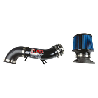 Injen® - SP Series Polished Black Short Ram Air Intake System with Blue Filter