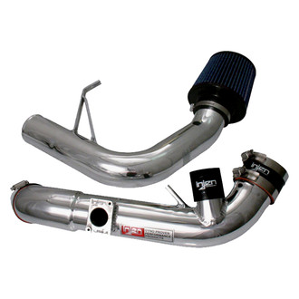 Injen® - SP Series Polished Silver Cold Air Intake System with Blue Filter