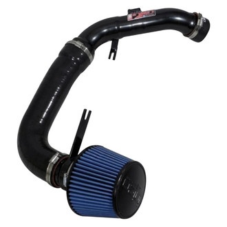 Injen® - SP Series Polished Black Cold Air Intake System with Blue Filter