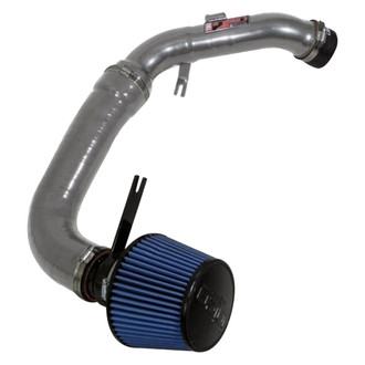 Injen® - SP Series Polished Silver Cold Air Intake System with Blue Filter