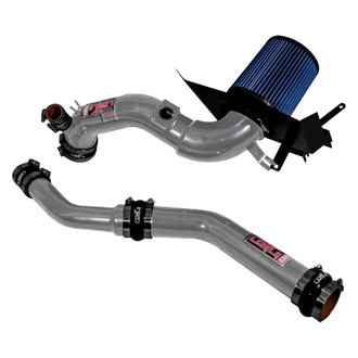 Injen® - SP Series Polished Silver Short Ram Air Intake System with Blue Filter