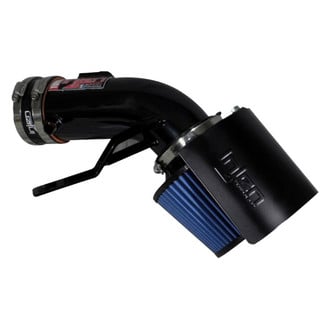 Injen® - SP Series Polished Black Short Ram Air Intake System with Blue Filter