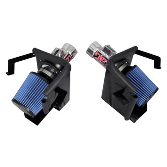 Injen® - SP Series Polished Silver Short Ram Air Intake System with Blue Filter