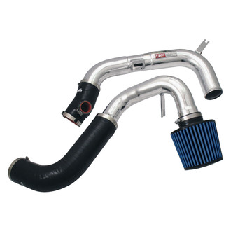 Injen® - SP Series Polished Silver Cold Air Intake System with Blue Filter