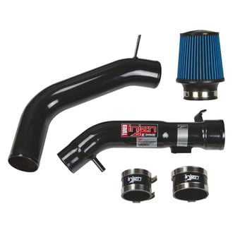 Injen® - SP Series Polished Black Cold Air Intake System with Blue Filter