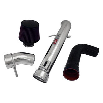 Injen® - SP Series Polished Silver Cold Air Intake System with Blue Filter
