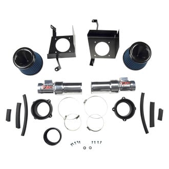 Injen® - SP Series Polished Silver Short Ram Air Intake System with Blue Filter