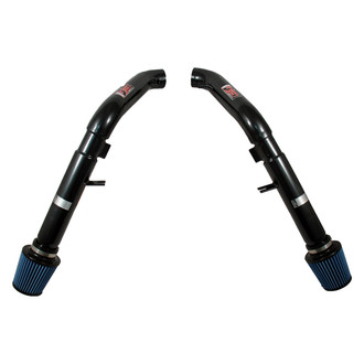 Injen® - SP Series Polished Black Cold Air Intake System with Blue Filter