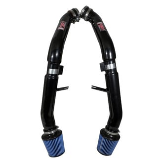 Injen® - SP Series Polished Black Cold Air Intake System with Blue Filter