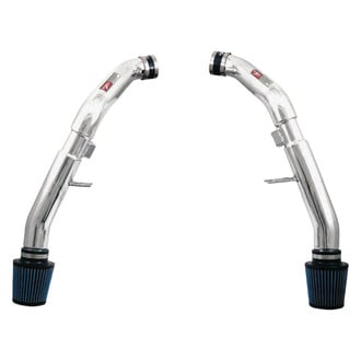 Injen® - SP Series Polished Silver Cold Air Intake System with Blue Filter
