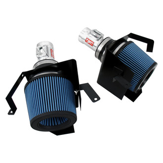 Injen® - SP Series Polished Silver Short Ram Air Intake System with Blue Filter