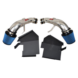 Injen® - SP Series Polished Silver Short Ram Air Intake System with Blue Filter