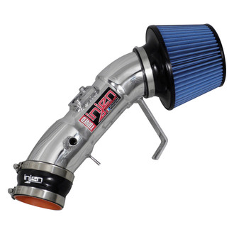 Injen® - SP Series Polished Silver Short Ram Air Intake System with Blue Filter