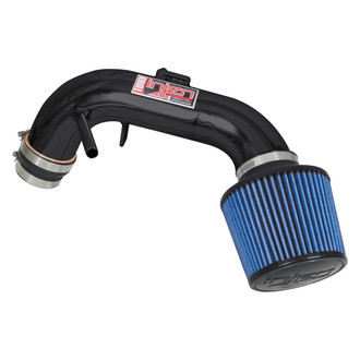 Injen® - SP Series Polished Black Short Ram Air Intake System with Blue Filter