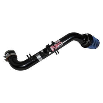 Injen® - SP Series Polished Black Short Ram Air Intake System with Blue Filter