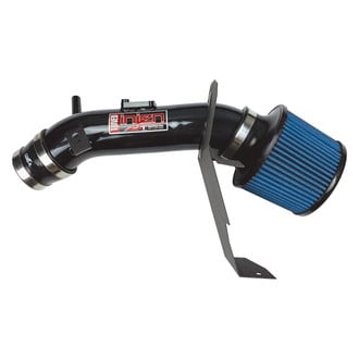 Injen® - SP Series Wrinkle Black Short Ram Air Intake System with Blue Filter