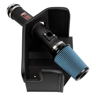 Injen® - SP Series Polished Black Cold Air Intake System with Blue Filter