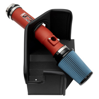 Injen® - SP Series Wrinkle Red Cold Air Intake System with Blue Filter