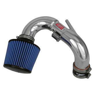 Injen® - SP Series Polished Silver Short Ram Air Intake System with Blue Filter