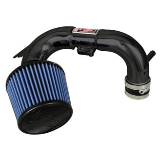 Injen® - SP Series Polished Black Short Ram Air Intake System with Blue Filter