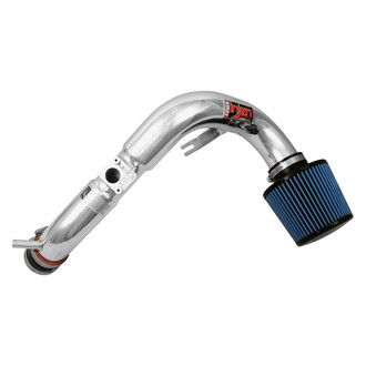 Injen® - SP Series Polished Silver Cold Air Intake System with Blue Filter