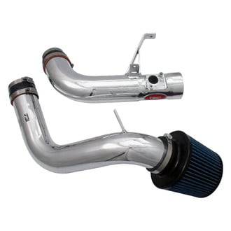 Injen® - SP Series Polished Silver Cold Air Intake System with Blue Filter