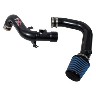 Injen® - SP Series Polished Black Cold Air Intake System with Blue Filter