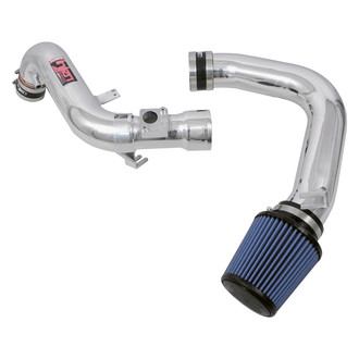 Injen® - SP Series Polished Silver Cold Air Intake System with Blue Filter