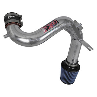 Injen® - SP Series Polished Silver Cold Air Intake System with Blue Filter