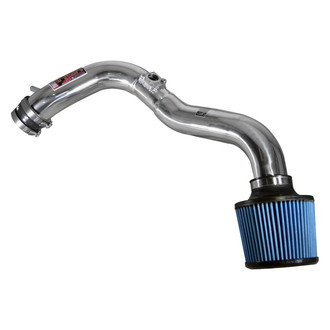 Injen® - SP Series Polished Silver Cold Air Intake System with Blue Filter