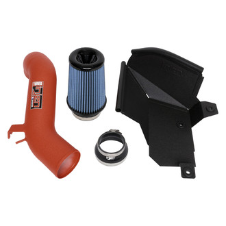 Injen® - SP Series Wrinkle Black Short Ram Air Intake System with Blue Filter