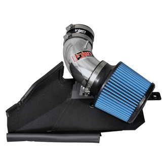 Injen® - SP Series Polished Silver Short Ram Air Intake System with Blue Filter