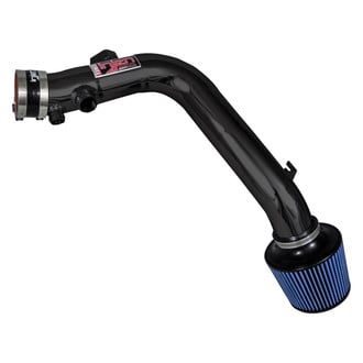 Injen® - SP Series Polished Black Cold Air Intake System with Blue Filter
