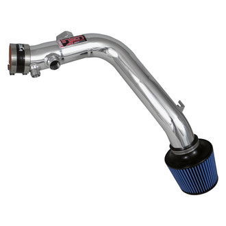 Injen® - SP Series Polished Silver Cold Air Intake System with Blue Filter