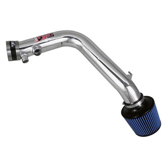Injen® - SP Series Polished Silver Cold Air Intake System with Blue Filter