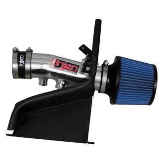 Injen® - SP Series Polished Silver Short Ram Air Intake System with Blue Filter