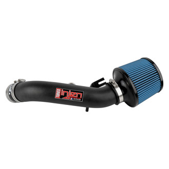 Injen® - SP Series Wrinkle Black Short Ram Air Intake System with Blue Filter